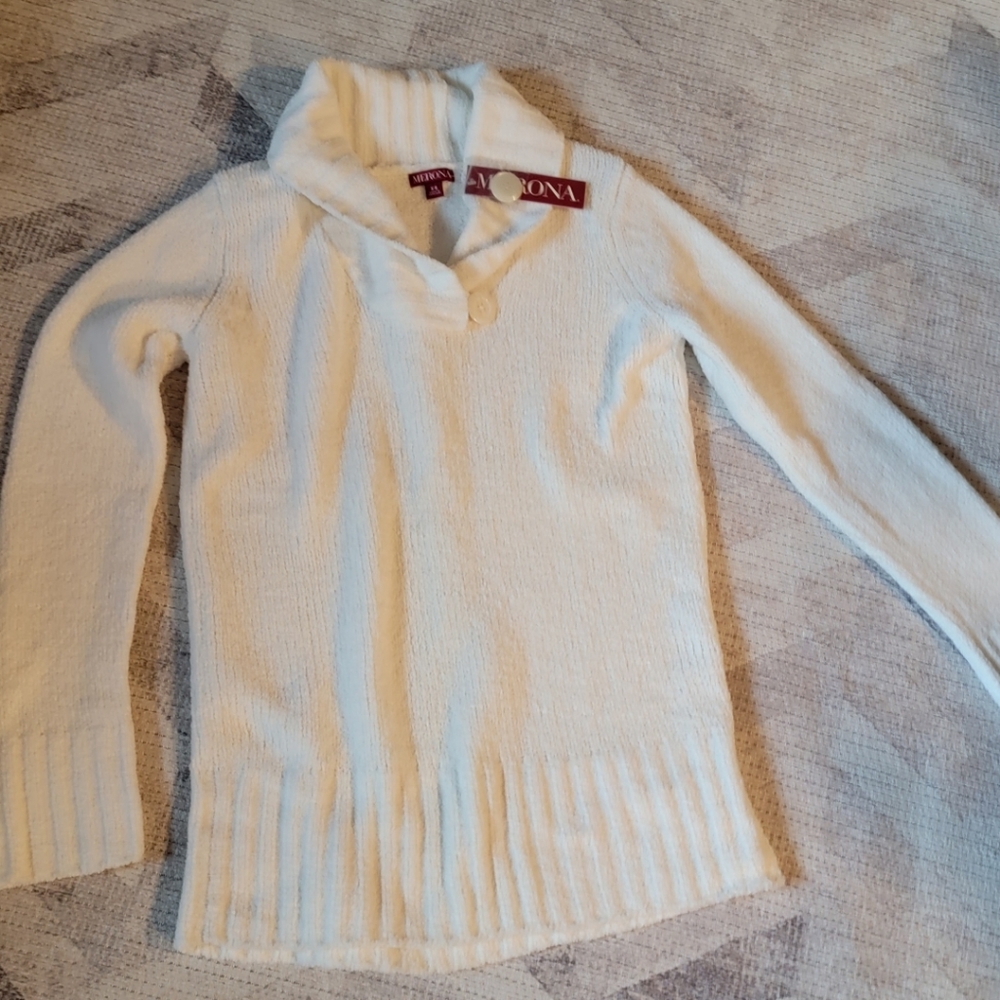 Brand new with tags cute cream color sweater